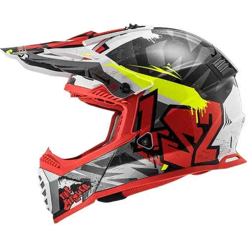 Casco LS2 MX437 Fast Evo Crusher